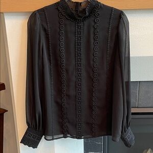 Ted Baker Vessar Lace Trim Blouse